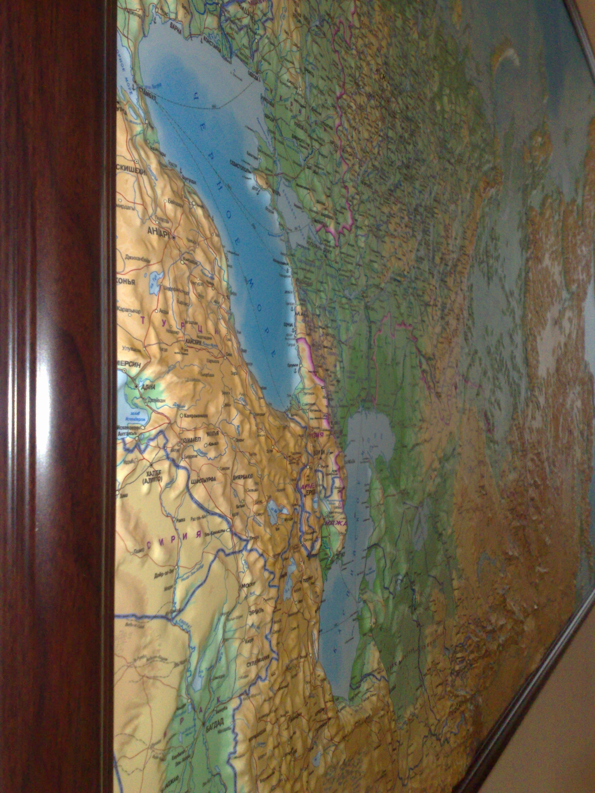 Рельефные карты (карта)
